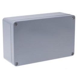 1 pcs - Rittal GA Series Grey Die Cast Aluminium Enclosure, IP66, Grey Lid, 180 x 330 x 230mm