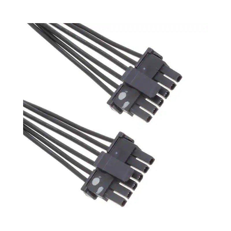 2 pcs - Molex 6 Way Female Micro-Fit TPA to 6 Way Female Micro-Fit TPA Wire to Board Cable, 150mm