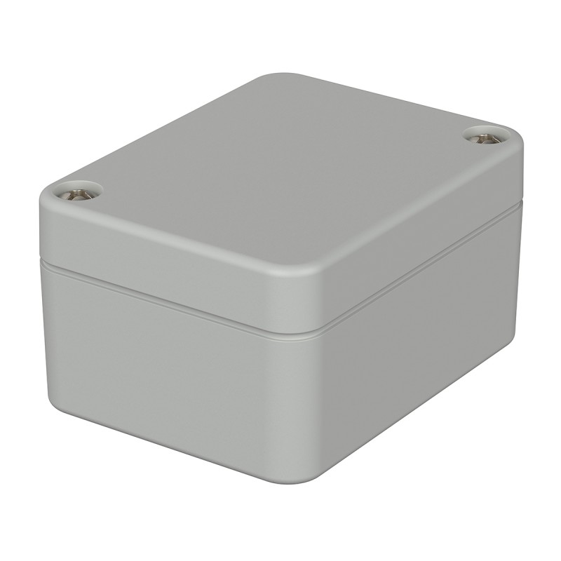 1 pcs - Bopla Euromas Series Light Grey ABS Enclosure, IP66, Light Grey Lid, 65 x 50 x 35mm