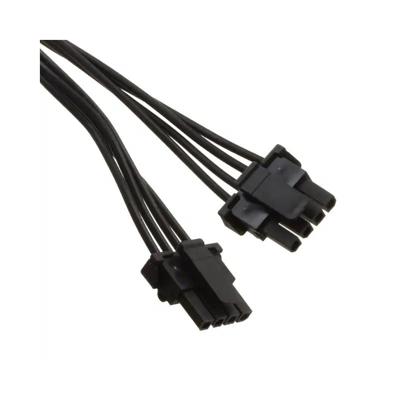 2 pcs - Molex 4 Way Female Micro-Fit TPA to 4 Way Female Micro-Fit TPA Wire to Board Cable, 150mm