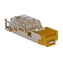 10 pcs - HARTING PushPull V4 Series Male RJ45 Connector, Cable Mount, Cat6, 360° Shield