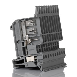 50 pcs - Phoenix Contact 8-0, 8), VBSTB 4-FS (6-2 Series Grey Feed Through Terminal Block, 2.5mm², 1-Level, Screw Termination