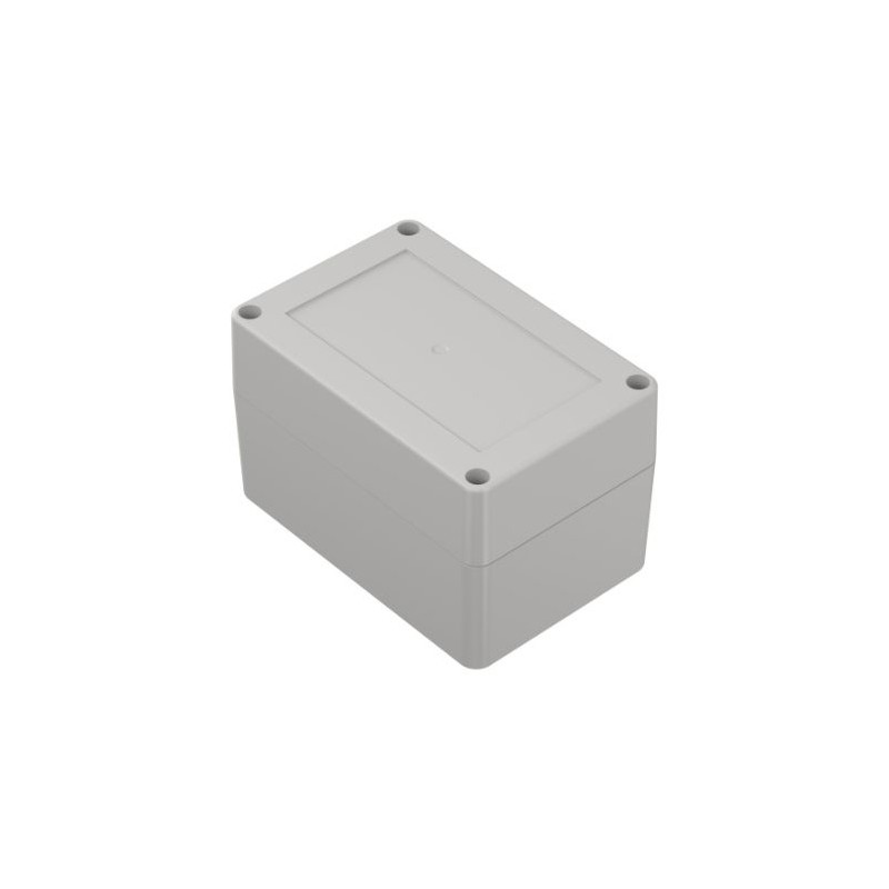 1 pcs - RS PRO Light Grey Polycarbonate Enclosure, IP65, Light Grey Lid, 120 x 80 x 75.2mm