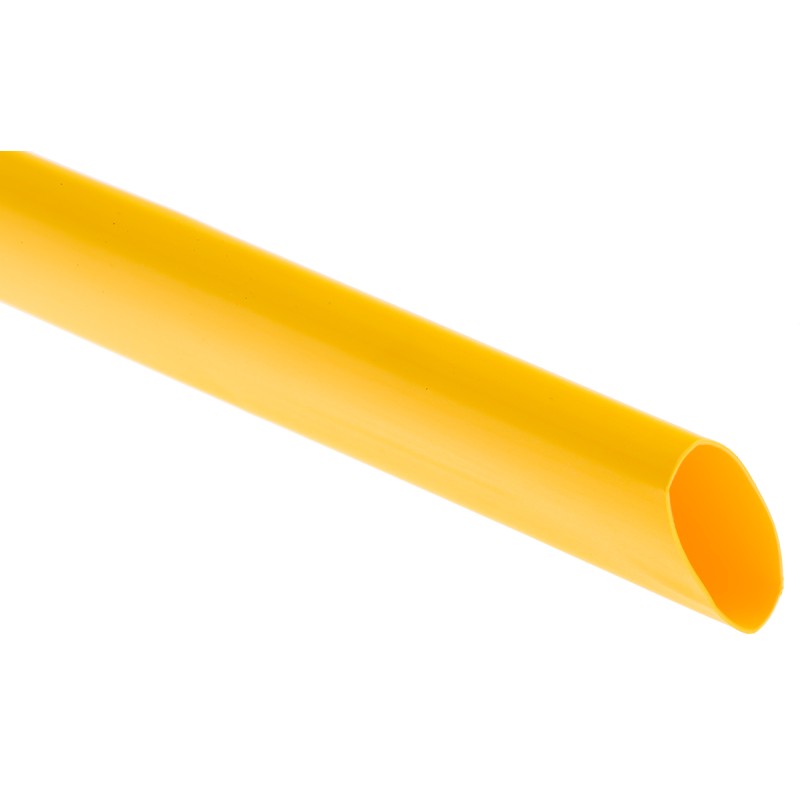 1 pcs - RS PRO Adhesive Lined Heat Shrink Tube, Yellow 19mm Sleeve Dia. x 1.2m Length 3:1 Ratio