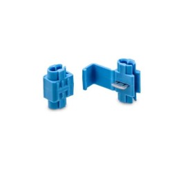 10 pcs - 3M, Scotchlock 560B Tap Splice Connector, Blue, Insulated, Tin 18 - 16 AWG