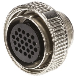 10 pcs - TE Connectivity Circular Connector, 24 Contacts, Cable Mount, Plug, Female, CMC Series 1 Series