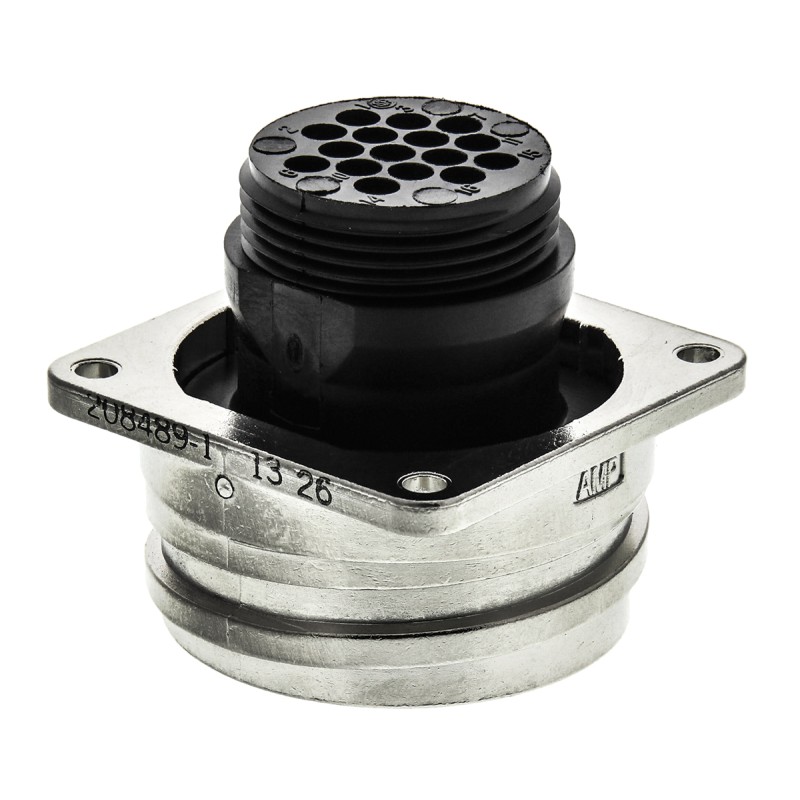 10 pcs - TE Connectivity Circular Connector, 16 Contacts, Panel Mount, Socket, Male, CMC Series 1 Series