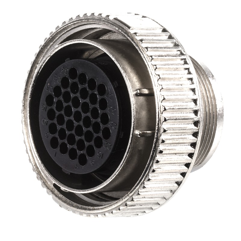 10 pcs - TE Connectivity Circular Connector, 37 Contacts, Cable Mount, Plug, Female, CMC Series 1 Series