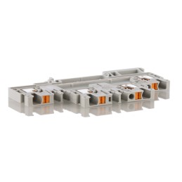 50 pcs - Rockwell Automation 1492-P Series Grey Feed Through Terminal Block