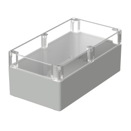 1 pcs - Bopla Euromas Series Polycarbonate General Purpose Enclosure, IP65, 360 x 200 x 149.5mm