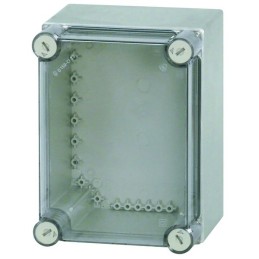 1 pcs - Eaton Series Fibreglass Reinforced Polycarbonate General Purpose Enclosure, IP65, 250 x 187.5 x 175mm