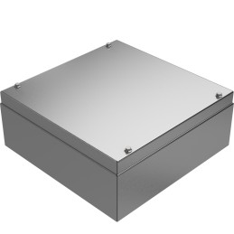 1 pcs - RS PRO Steel 304 Stainless Steel General Purpose Enclosure, IP66, IP69