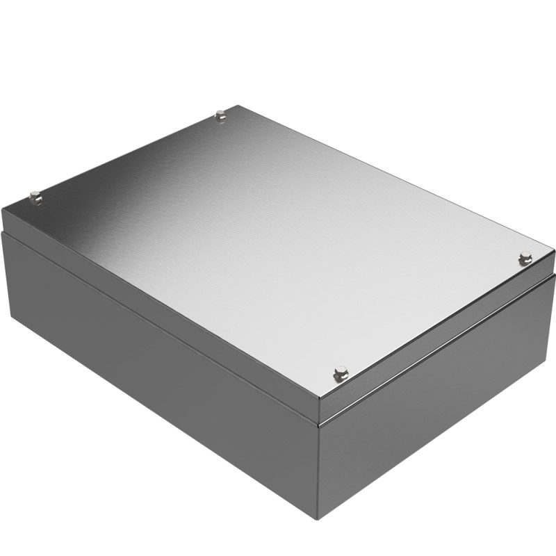 1 pcs - RS PRO Steel 304 Stainless Steel General Purpose Enclosure, IP66, IP69
