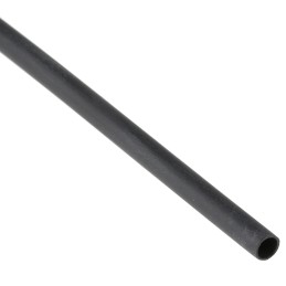 1 pcs - RS PRO Adhesive Lined Heat Shrink Tubing, Black 3mm Sleeve Dia. x 1.2m Length 3:1 Ratio