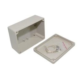 1 pcs - Hammond RP Series Light Grey ABS General Purpose Enclosure, IP65, Light Grey Lid, 145 x 105 x 60mm