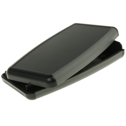 1 pcs - Hammond 1553 Series Black ABS Handheld Enclosure, Integral Battery Compartment, IP54, 147.24 x 89 x 25mm