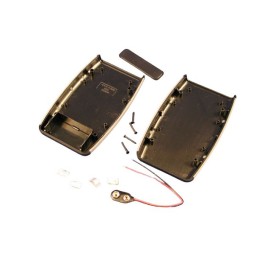 1 pcs - Hammond 1553 Series Black ABS Handheld Enclosure, Integral Battery Compartment, IP54, 147.24 x 89 x 25mm