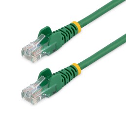 1 pcs - StarTech.com Cat5e Male RJ45 to Male RJ45 Ethernet Cable, U/UTP, Green PVC Sheath, 1m, CM Rated