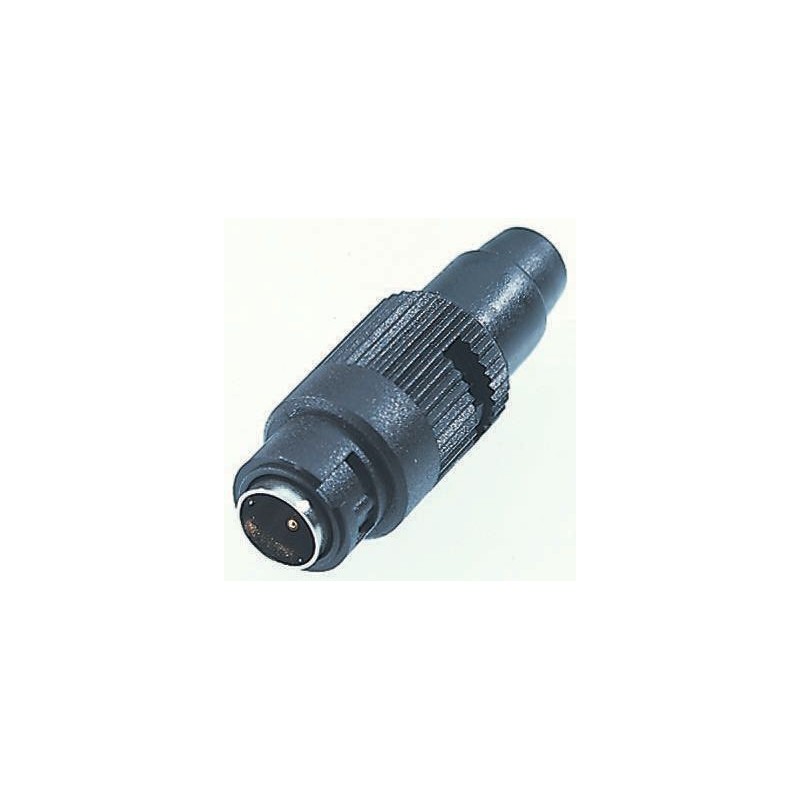 100 pcs - Binder Circular Connector, 7 Contacts, Cable Mount, Subminiature Connector, Plug, Male, IP40, 710 Series