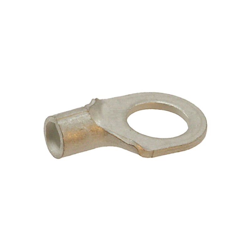 50 pcs - TE Connectivity, SOLISTRAND Uninsulated Ring Terminal, M6 (1/4) Stud Size, 1.65mm² to 4.17mm² Wire Size