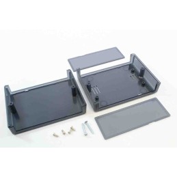 1 pcs - RS PRO Black ABS Instrument Case, 105 x 80 x 40mm