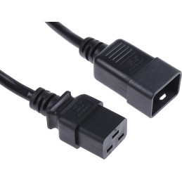 1 pcs - RS PRO IEC C19 Socket to IEC C20 Plug Power Cord, 5m