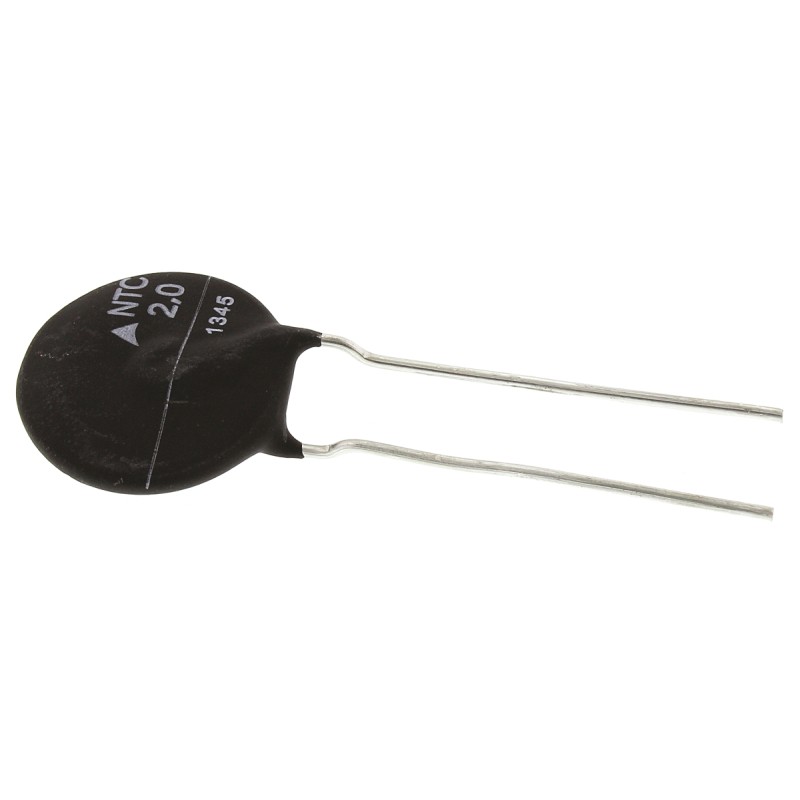 1 pcs - EPCOS Thermistor, 2Ω Resistance, NTC Type, 21 x 7mm