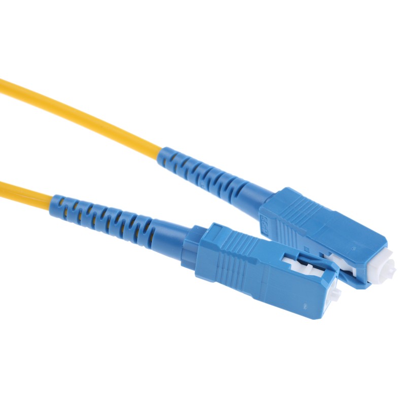 1 pcs - RS PRO SC to SC Simplex Single Mode OS2 Fibre Optic Cable, 9/125μm, Yellow, 2m