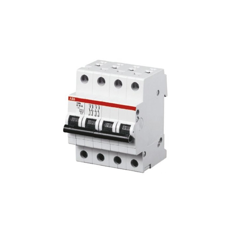 1 pcs - ABB System Pro M Compact S200 MCB, 4P, 63A Curve D, 400V AC, 6 kA Breaking Capacity