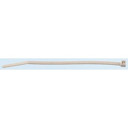 1 Bag of 100 - RS PRO Cable Tie, 100mm x 2.5 mm, White Nylon, Pk-100