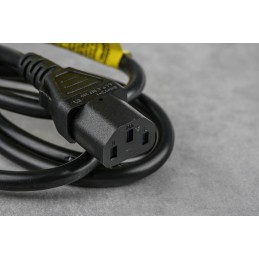 1 pcs - RS PRO Straight IEC C13 Socket to Right Angle Type G UK Plug Power Cord, 2m