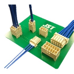 50 pcs - JST, BNI Connector Housing, 3.3mm Pitch, 2 Way, 1 Row