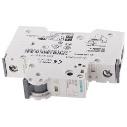 1 pcs - Siemens Sentron 5SY4 MCB, 1P, 16A Curve C, 400V AC, 10 kA Breaking Capacity