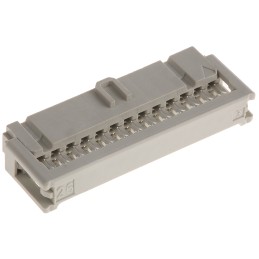 100 pcs - Harting 26-Way IDC Connector Socket for Cable Mount, 2-Row