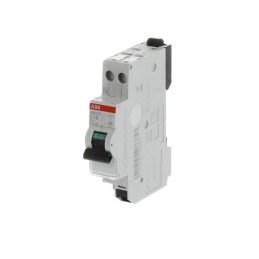 1 pcs - ABB SN201 MCB, 1P+N, 16A Curve C, 230V AC, 4.5 kA Breaking Capacity