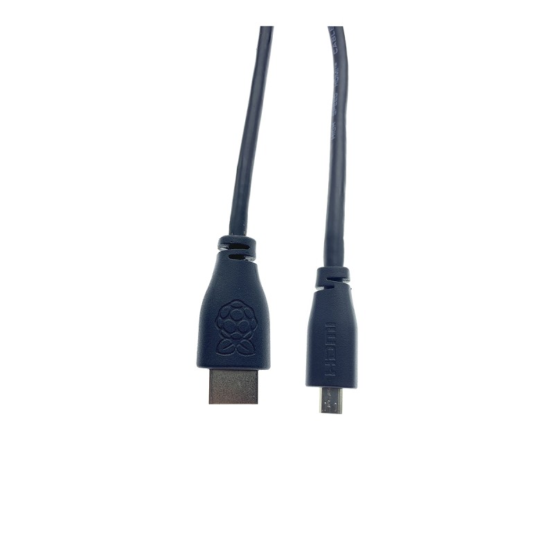 1 pcs - Raspberry Pi 1m HDMI to Micro HDMI Cable in Black