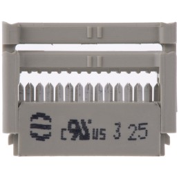 100 pcs - Harting 14-Way IDC Connector Socket for Cable Mount, 2-Row