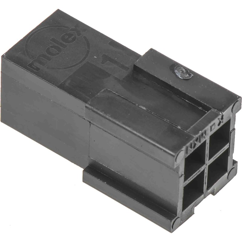 1 Bag of 1 - TE Connectivity, Universal MATE-N-LOK Male Connector Housing, 6.35mm Pitch, 8 Way, 1 Row