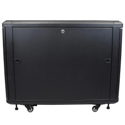 1 pcs - StarTech.com Black 12U Server Rack , 603 x 663 x 900mm