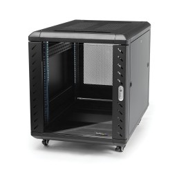 1 pcs - StarTech.com Black 12U Server Rack , 603 x 663 x 900mm