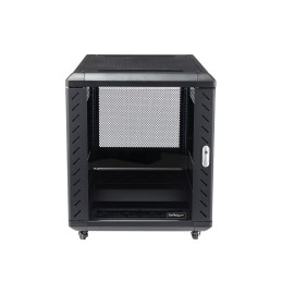 1 pcs - StarTech.com Black 12U Server Rack , 603 x 663 x 900mm