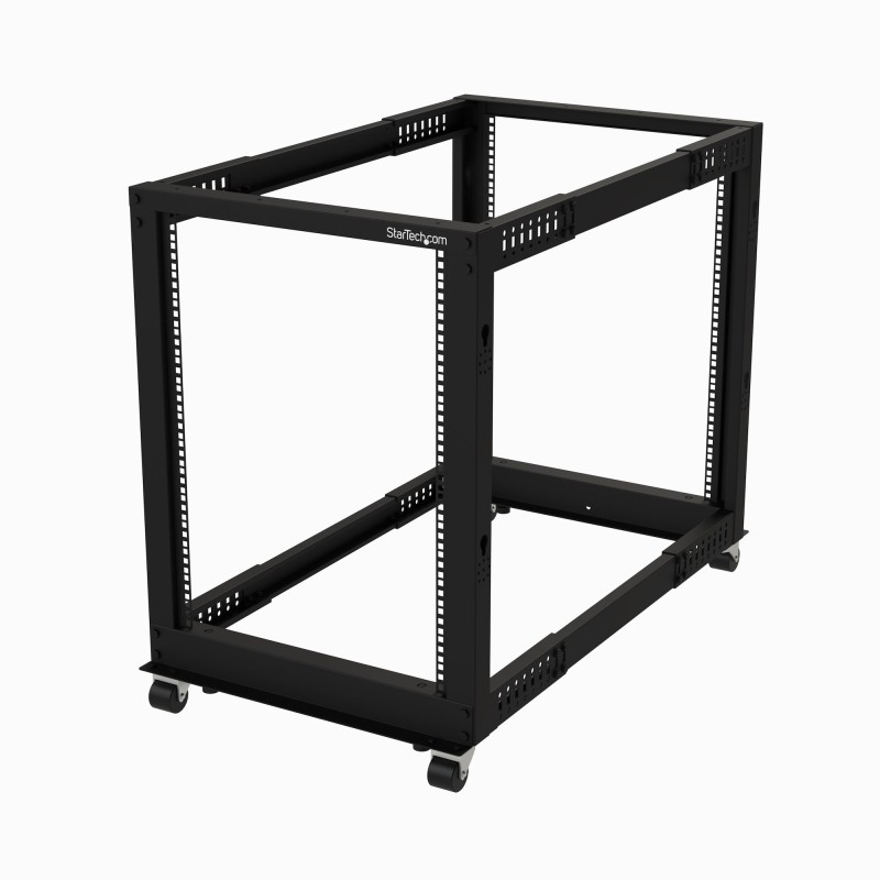 1 pcs - StarTech.com Black 15U Steel Server Rack , with 4-Post Frame