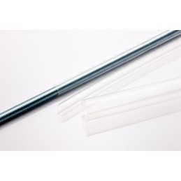 1 pcs - RS PRO Heat Shrink Tubing, Transparent 4.8mm Sleeve Dia. x 1.2m Length 2:1 Ratio