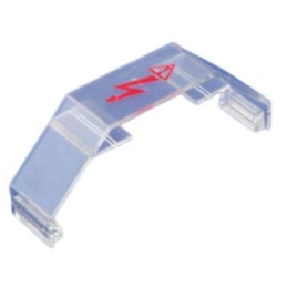 1 Bag of 10 - RS PRO Cover Profile for Use with RS Pro 16-25 Terminal Blocks