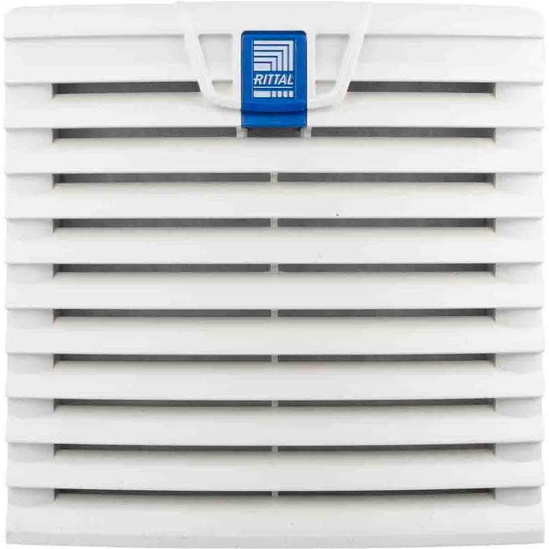 1 pcs - Rittal 3239 Series Filter Fan, 24 V dc, dc Operation, 100m³/h Filtered, 105m³/h Unimpeded, IP54, 204 x 204mm