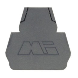 1 Bag of 10 - RS PRO End Plate for Use with 4 Series Terminal Blocks, RS PRO Full 2.5