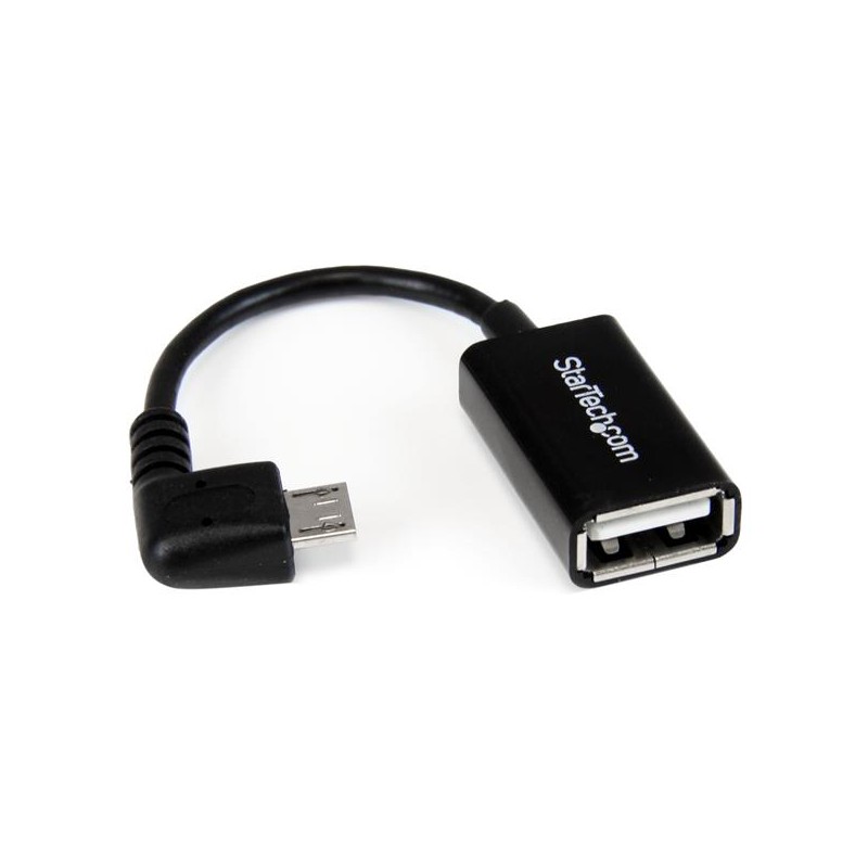 1 pcs - StarTech.com USB 2.0 Cable, Male Micro USB B to Female USB A Cable, 15cm