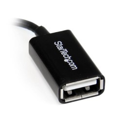 1 pcs - StarTech.com USB 2.0 Cable, Male Micro USB B to Female USB A Cable, 15cm