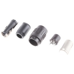 1 pcs - Amphenol Industrial, C 091 B 4 Pole M16 Din Socket, 5A, 300 V ac, Female, Cable Mount