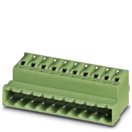 100 pcs - Phoenix Contact 5.08mm Pitch 2 Way Pluggable Terminal Block, Inverted Plug, Cable Mount, Spring Cage Termination